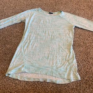 CHAMPION BURNOUT STYLE LONG SLEEVE TEE XS